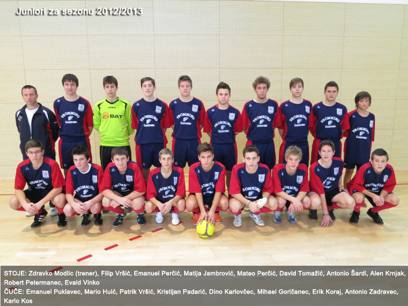Juniori NK Polet za sezonu 2012/2013
