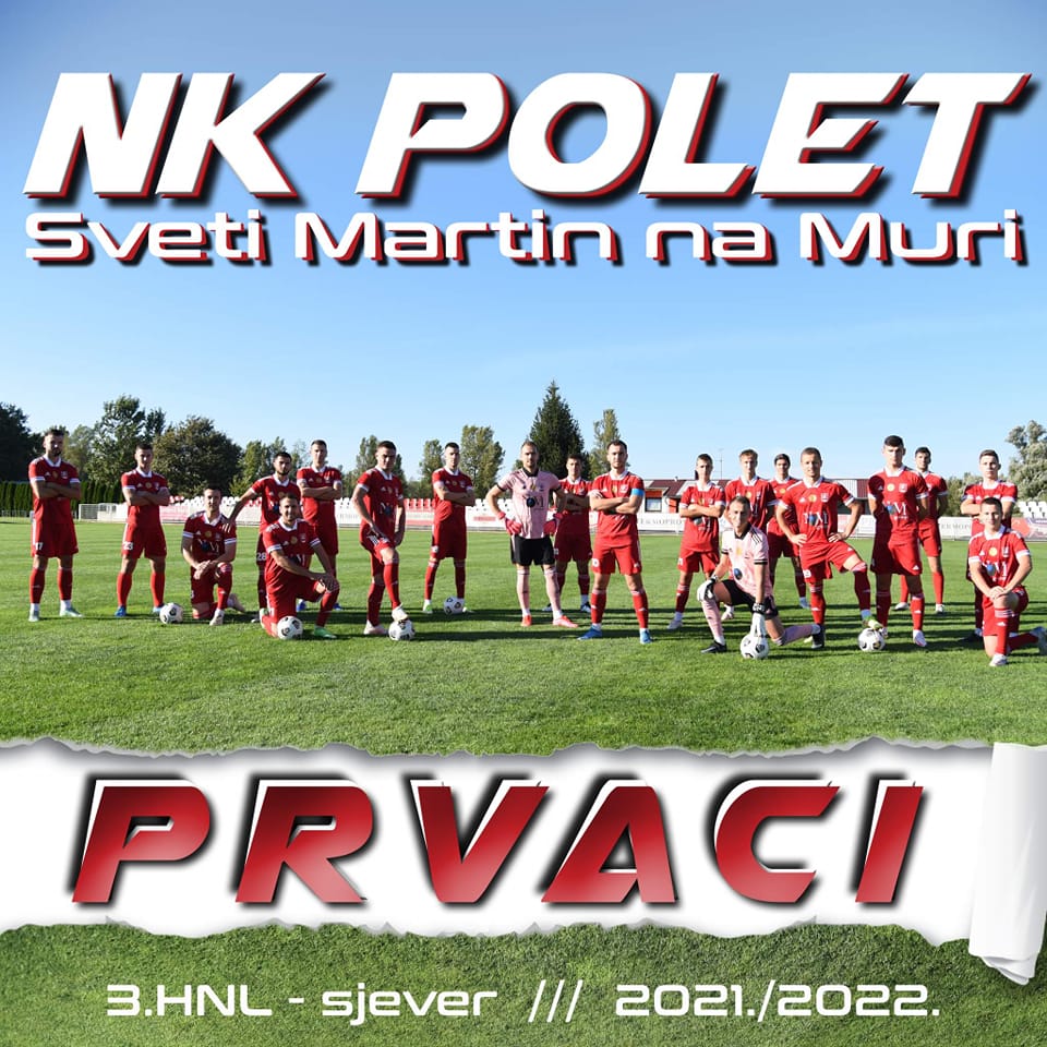 NK Polet osvojio naslov prvaka 3.HNL-sjever